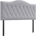 kopfteil fuer bett polsterkopfteil pappel 185 x 8 x 134 cm grau bett kopf rueckenlehne bettkopfteil samt stoff