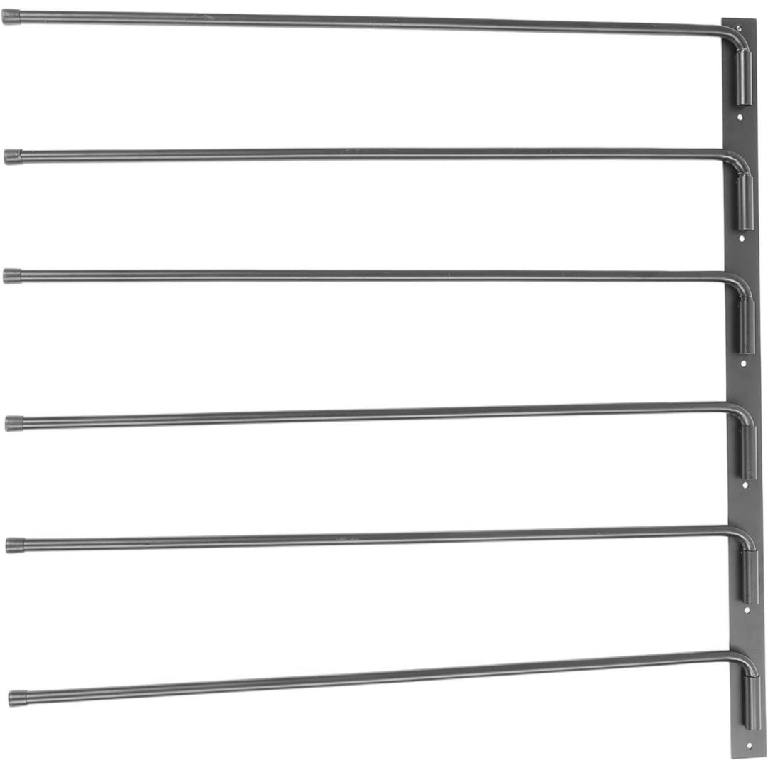 satteldeckenstaender schabrackenhalter eisen robust um 180 grad ausschwenkbar wandhalterung 6 haken pferdepolsterhalter